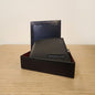 Billetera Tommy Hilfiger de Cuero Genuino para Hombre - Negro